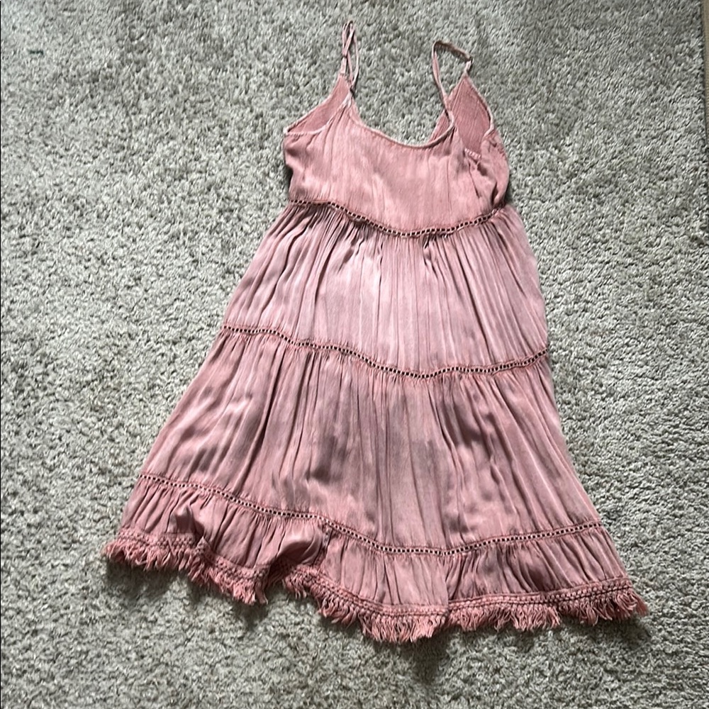 Pink Sleeveless Dress